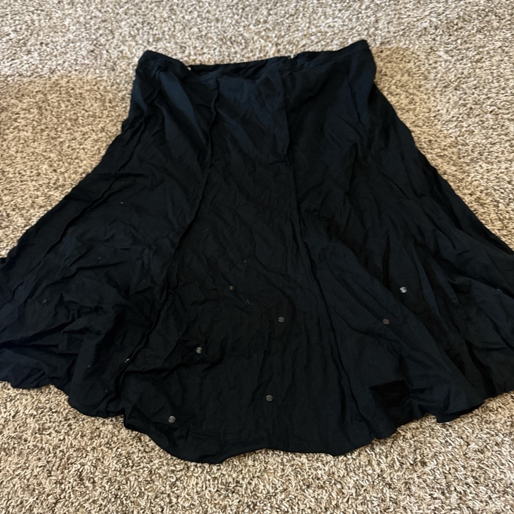 Merona Black Sequin Skirt